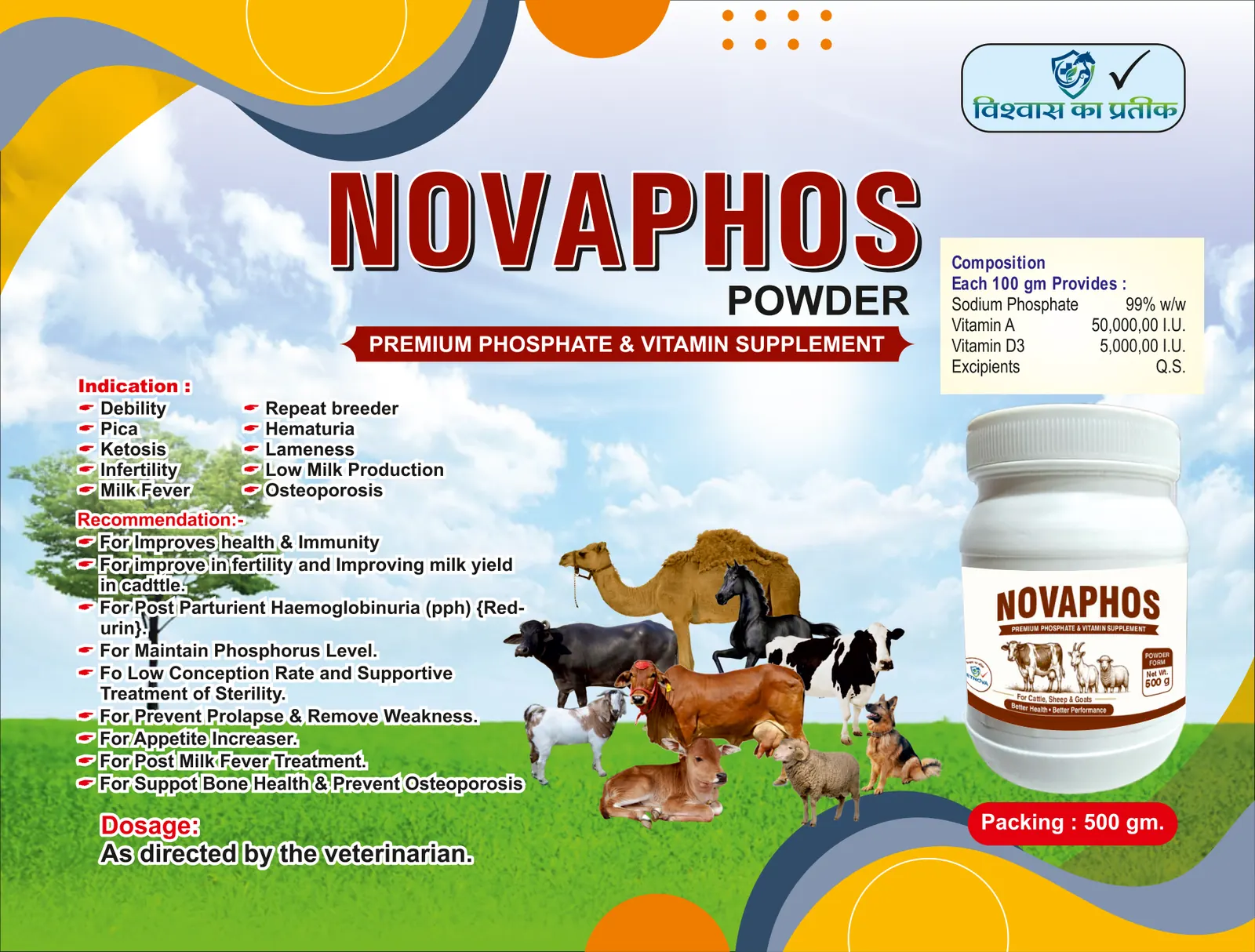 Catalogue page 21: Novaphos Powder